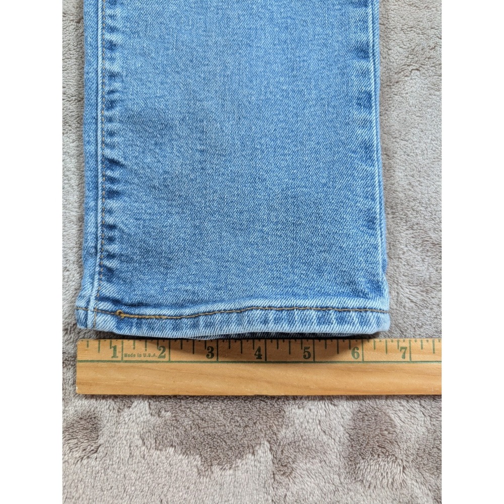 Levi's Wedgie Straight Jeans Womens 28 Blue High Rise Medium Wash Denim - Picture 6 of 11